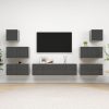 Blanchard TV Cabinet Set Engineered Wood