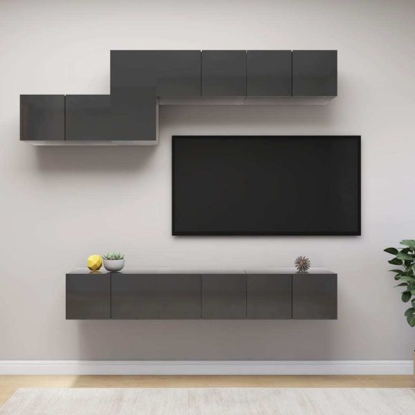 Holborn TV Cabinet Set Engineered Wood