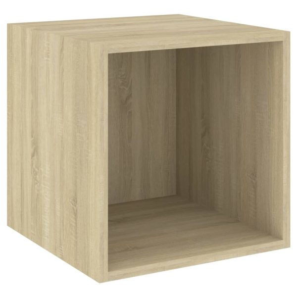 Sandiacre 5 Piece TV Cabinet Set Engineered Wood – Sonoma oak