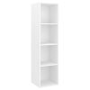 Nain Wall-mounted TV Cabinets 2 pcs Engineered Wood – White