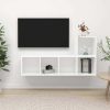 Orlando 2 Piece TV Cabinet Set Engineered Wood – White