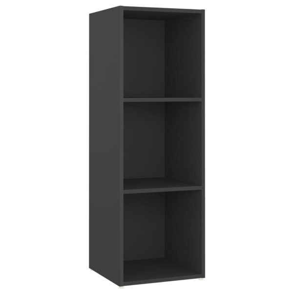 Bridgnorth TV Cabinets 2 pcs Engineered Wood – 107x35x37 cm, Grey