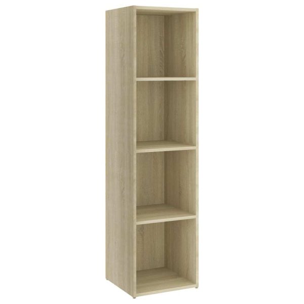 Island TV Cabinets 2 pcs Engineered Wood – 142.5x35x36.5 cm, Sonoma oak