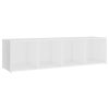 Jervois 3 Piece TV Cabinet Set Engineered Wood – White
