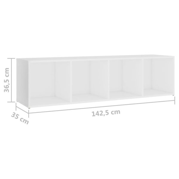 Jervois 3 Piece TV Cabinet Set Engineered Wood – White
