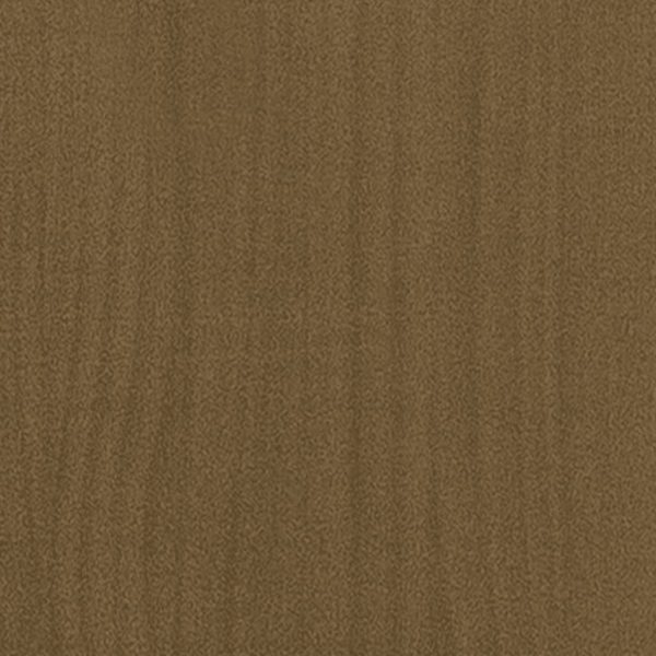 5-Tier Book Cabinet Pinewood – 40x30x175 cm, Black and Dark Brown