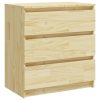 Hannibal Bedside Cabinets 2 pcs 60x36x64 cm Solid Pinewood – Light Wood