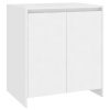 2 Piece Sideboard Engineered Wood – White