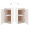 Champlin TV Cabinets 3 pcs Solid Wood Pine – White