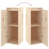 Heysham TV Cabinets 4 pcs Solid Wood Pine – Brown