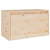 Edmonton TV Cabinets 5 pcs Solid Wood Pine – Brown