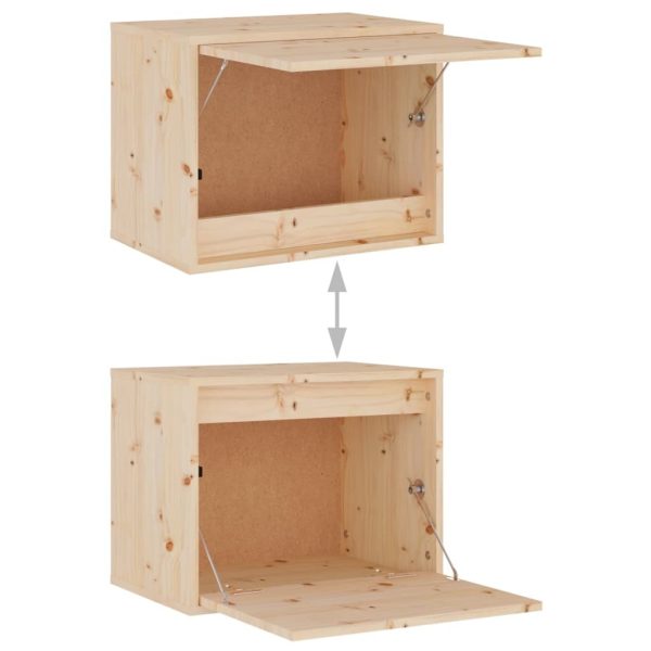 Sedgley TV Cabinets 5 pcs Solid Wood Pine – Brown