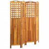 Shipley Room Divider Solid Acacia Wood – 161x2x170 cm
