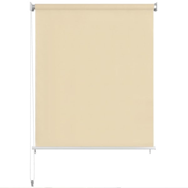 Outdoor Roller Blind 300×230 cm Cream