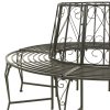 Garden Tree Bench 160 cm Steel – Round