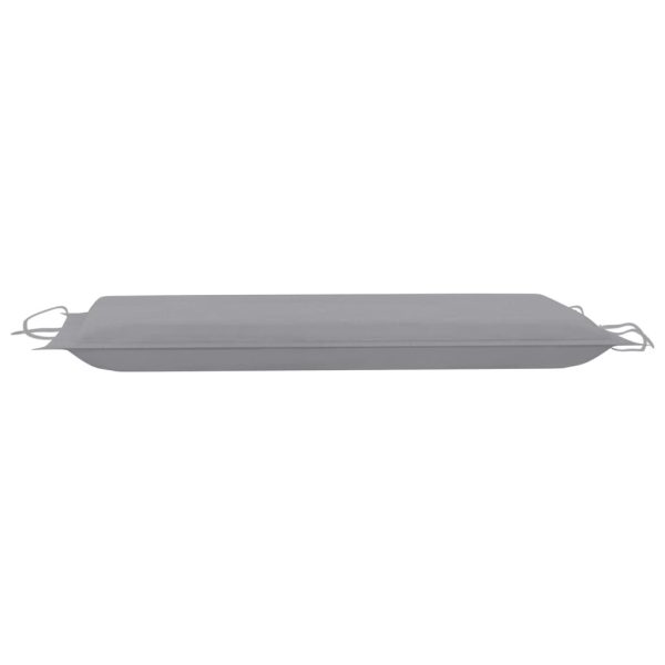 Sun Lounger Cushion 186x58x3 cm – Grey