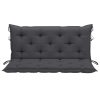 Cushion for Swing Chair Anthracite 120 cm Fabric
