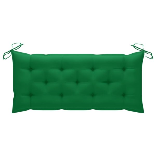 Cushion for Swing Chair Green 120 cm Fabric