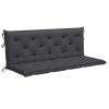 Cushion for Swing Chair Anthracite 150 cm Fabric