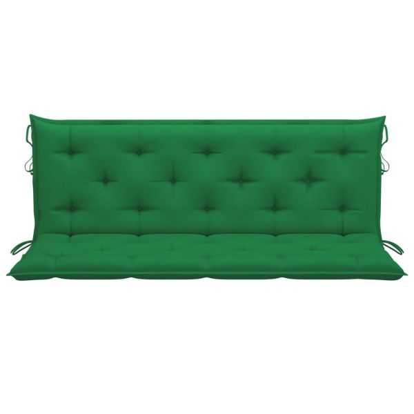 Cushion for Swing Chair Green 150 cm Fabric