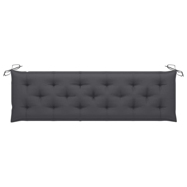 Cushion for Swing Chair Anthracite 180 cm Fabric