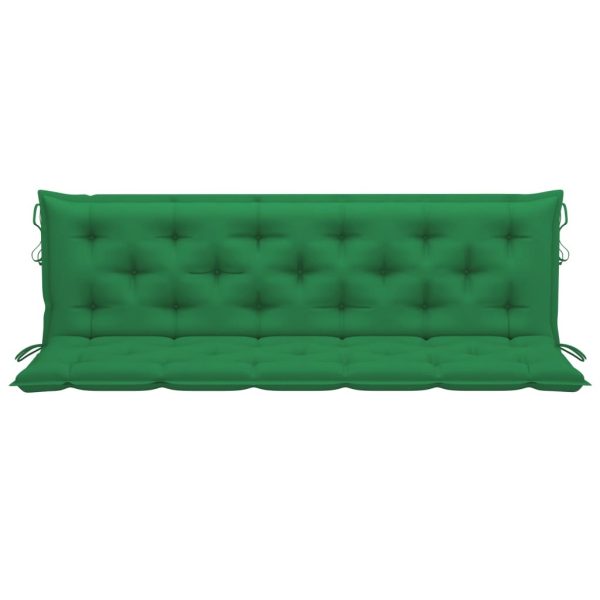 Cushion for Swing Chair Green 180 cm Fabric