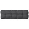 Pallet Sofa Cushion Anthracite 120x40x12 cm