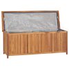 Garden Storage Box 150x50x58 cm Solid Teak Wood