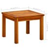 Garden Coffee Table Solid Acacia Wood – 45x45x36 cm