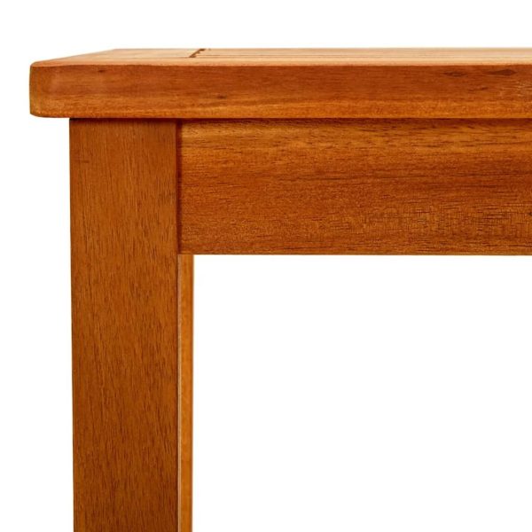 Garden Coffee Table Solid Acacia Wood – 90x50x36 cm