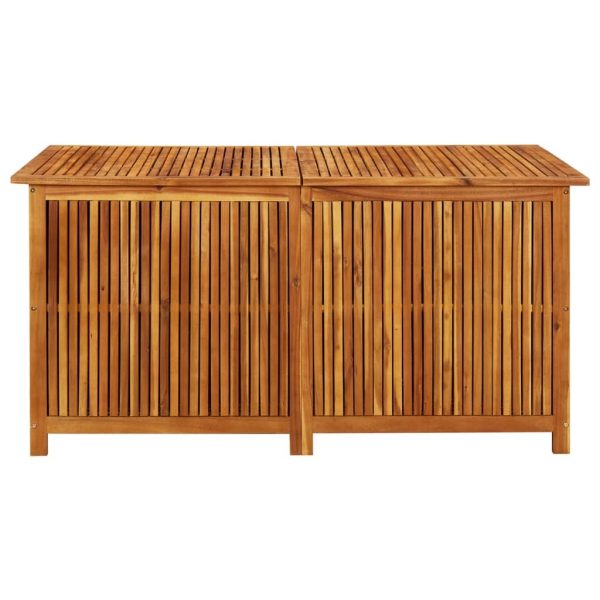 Garden Storage Box 150x80x75 cm Solid Acacia Wood