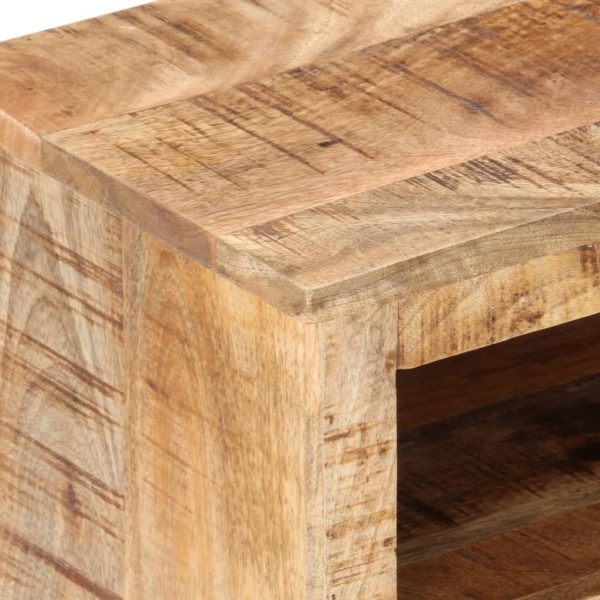 Calimesa TV Cabinet 120x30x40 cm Rough Mango Wood