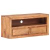 Epsom TV Cabinet 88x30x40 cm – Solid Sheesham Wood, 1