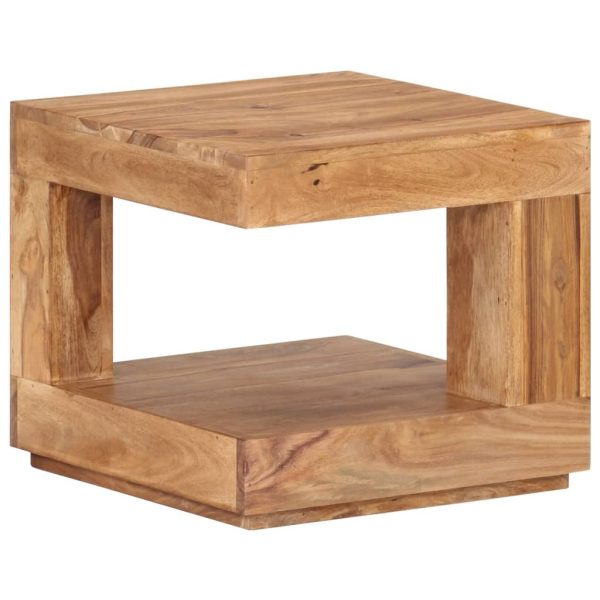Coffee Table 45x45x40 cm Solid Sheesham Wood
