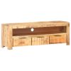 Fond TV Cabinet – 119x30x41 cm, Rough Mango Wood