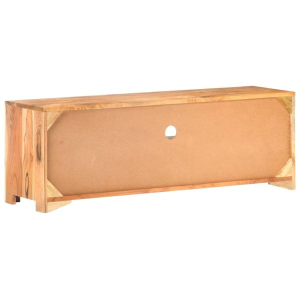 Fond TV Cabinet – 119x30x41 cm, Solid Acacia Wood
