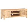Eustis TV Cabinet 120x30x40 cm – Rough Mango Wood