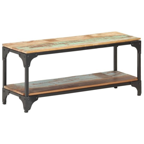 Coffee Table 90x30x40 cm – Solid Reclaimed Wood