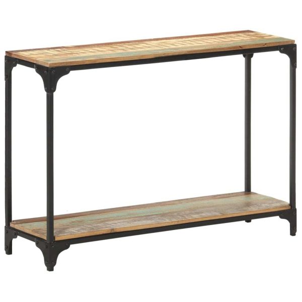 Console Table 110x30x75 cm – Solid Reclaimed Wood