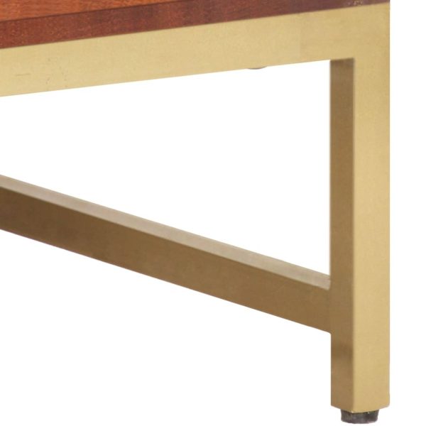 Coffee Table 67x67x45 cm – Solid Acacia Wood