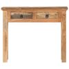 Console Table 90.5x30x75cm Solid Acacia Wood and Reclaimed Wood