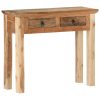 Console Table 90.5x30x75cm Solid Acacia Wood and Reclaimed Wood