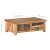 Coffee Table 90x50x31 cm Solid Reclaimed Wood