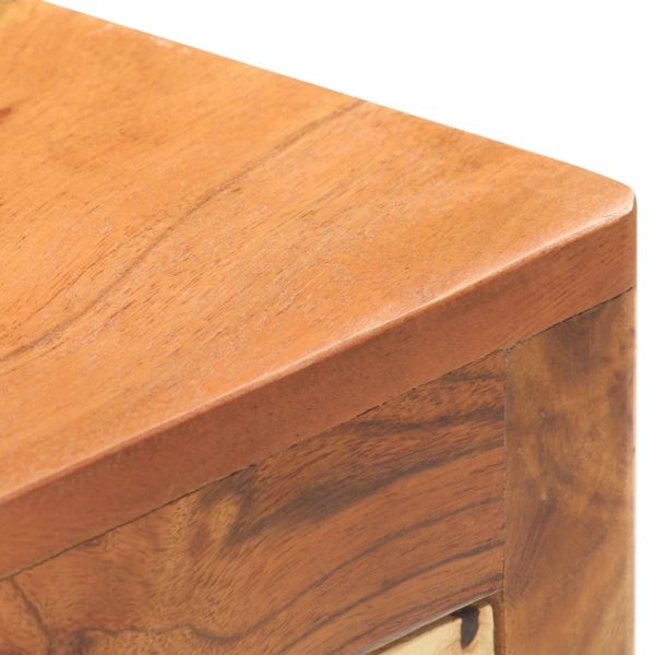 Haslett TV Cabinet 116x30x40 cm Solid Acacia Wood