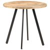 Dining Table 80 cm – Rough Mango Wood