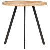 Dining Table 80 cm – Rough Mango Wood