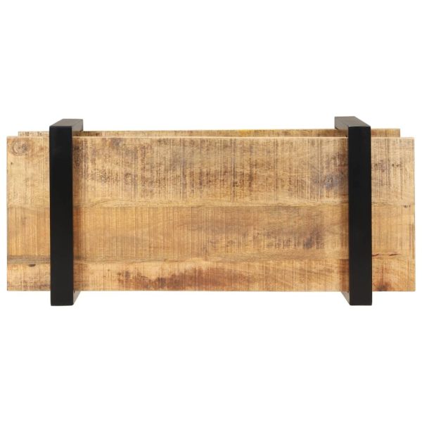 Totteridge TV Cabinet – 90x40x40 cm, Rough Mango Wood