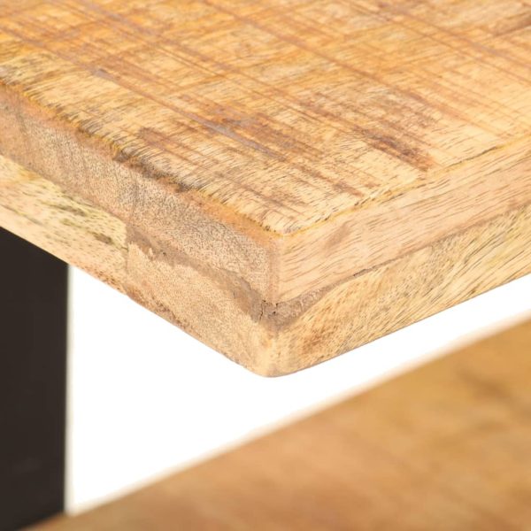 Totteridge TV Cabinet – 90x40x40 cm, Rough Mango Wood