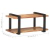 Totteridge TV Cabinet – 90x40x40 cm, Solid Acacia Wood