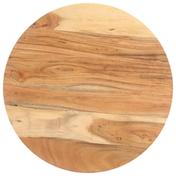 Plattsburgh Side Table 48x48x56 cm – Solid Acacia Wood